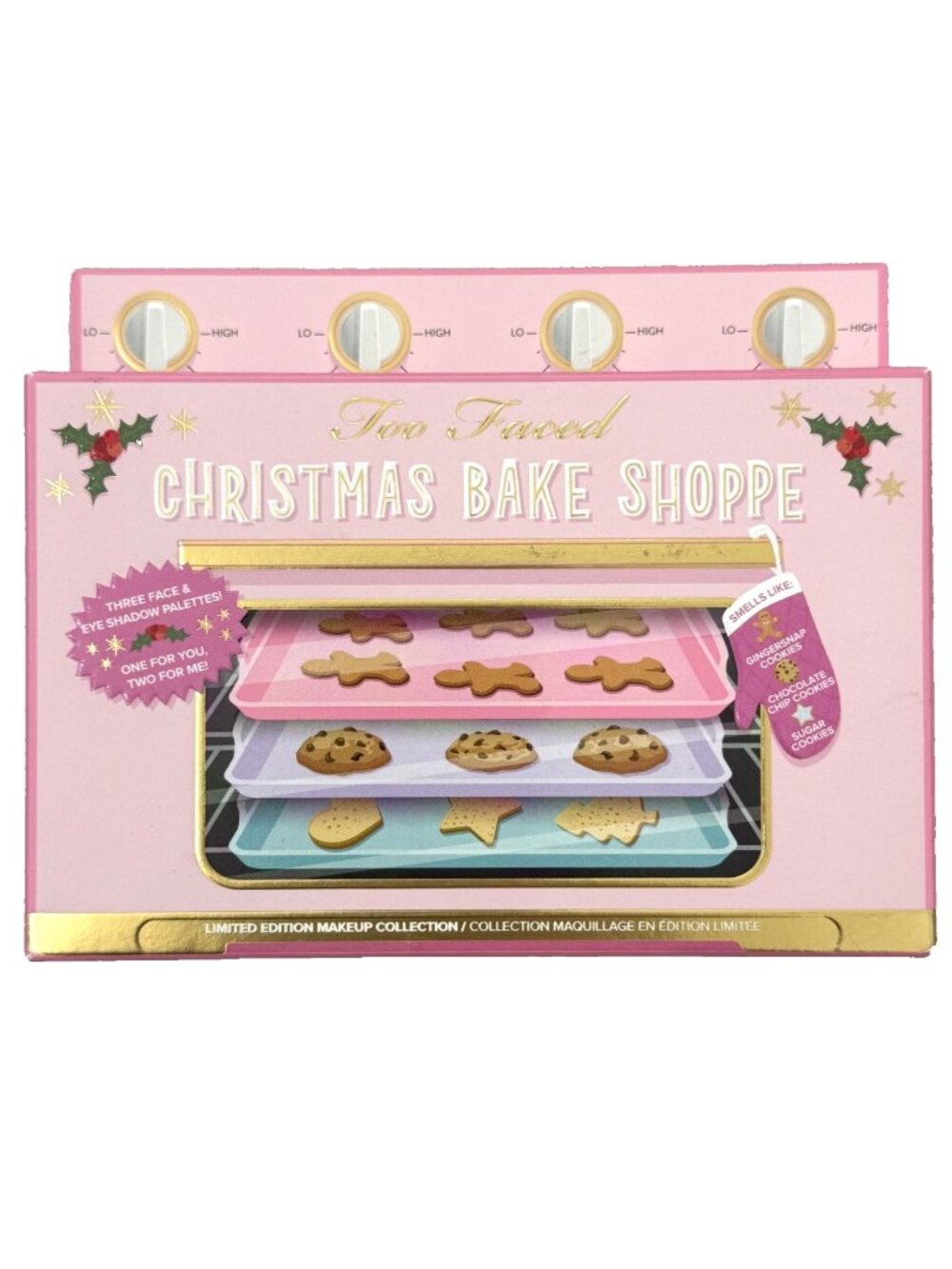 Too Faced Christmas Bake Shoppe 3 Eye Shadow Palettes Limited Edition Holiday